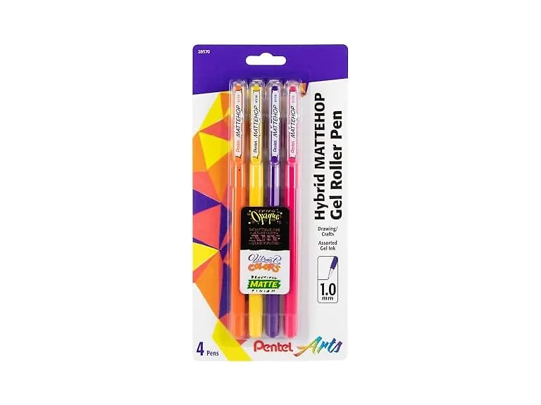 Pentel Arts Hybrid MATTEHOP Gel Roller