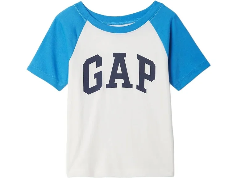 GAP Boys (18-24 Months) Logo Raglan Tee