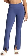 Gaiam Women’s Yoga Pant, Slim Fit, Stretch Midweight Material, Moisture-Wicking, Blue Indigo, Medium