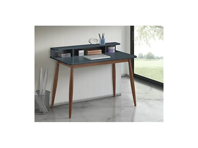 Roundhill Roskilde Office Desk, Gray