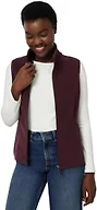 Amazon Essentials Women's Regular-Fit Sleeveless Polar Soft Fleece Vest, Burgundy, Medium