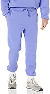 Amazon Essentials Men's Relaxed-Fit Sweatpants with Elasticated Cuffs, Closed-Bottom, Purple Blue, Small