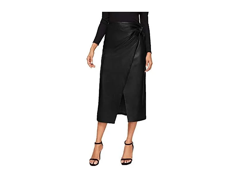 SweatyRocks Women (S) Elegant High Waist Tie Skirt