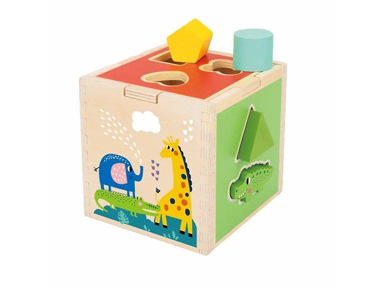 11 Pieces Wooden Animal Shape Sorter