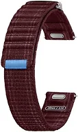 SAMSUNG Galaxy Watch 7, 6, 5, 4 Series Fabric Band, Nylon, Smartwatch Replacement Strap for Men and Women, One Click Attachment, Small/Medium, ET-SVL30SEEGUJ, Burgundy
