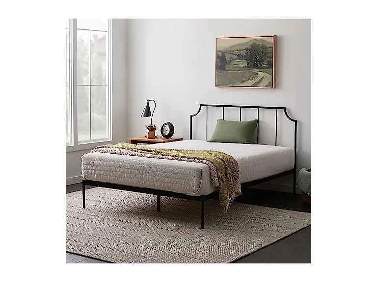 Edenbrook Sydney Platform Black Metal Bed Twin
