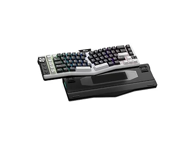 RK ROYAL KLUDGE A72 Alice Ergonomic Wireless Keyboard