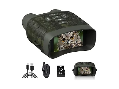 10x Zoom 4K Night Vision Binoculars 