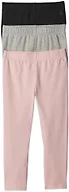 GAP Girls' 3-Pack Playtime Favorites Basic Legging, Grey B08, 6-12 Months