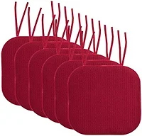 Sweet Home Collection SHC-TIECPMF6PKRED 6-Pack Honey