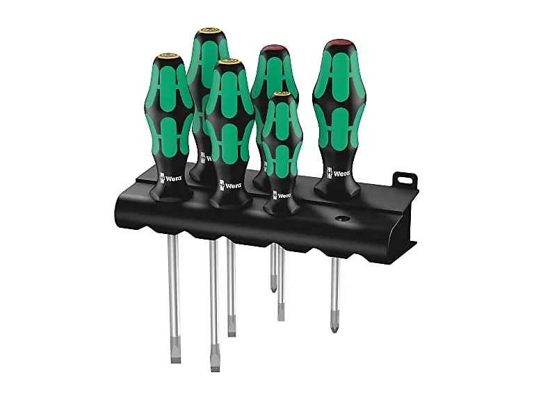 Wera - 5105650001 Kraftform Plus 334/6 Screwdriver Set