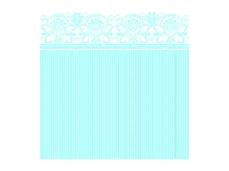 Bluesky Trading Cocktail Napkins Light Blue Lace