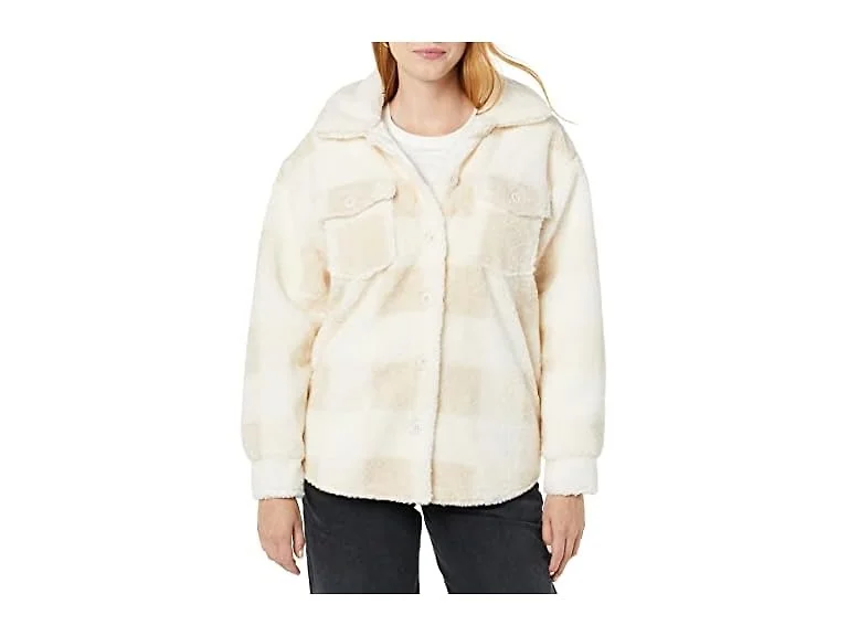 Amazon Essentials Womens Oversized Teddy Jacket