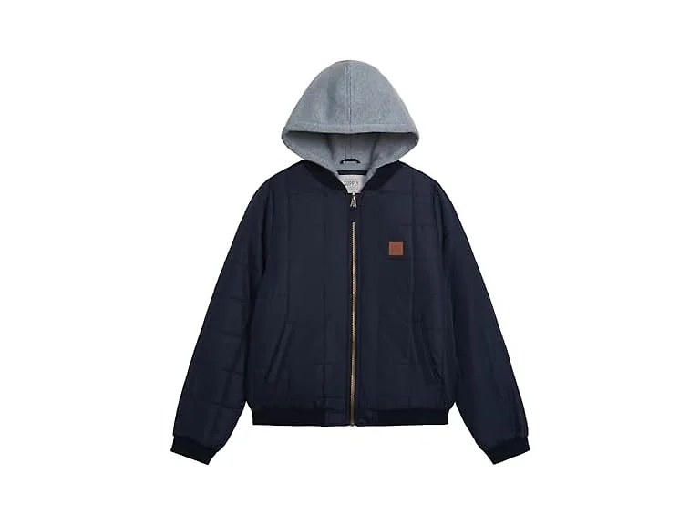 London Fog Boys' Quilted Bomber Jacket (18 Months)
