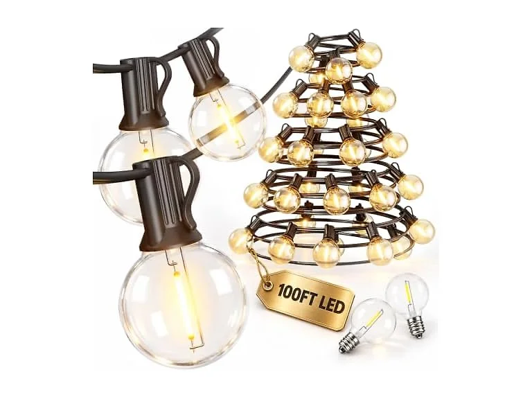 RTTY 100FT Outdoor String Lights G40