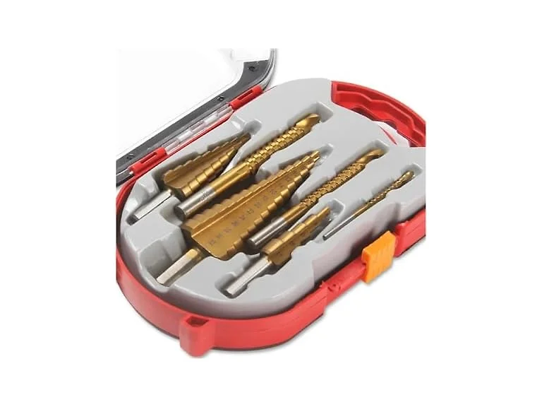 GYQAZSS AAP-Tool-403 6pc Step Drill Bit Set HSS