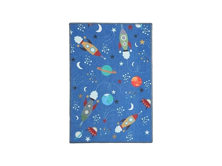 Superior Lil' Flyer Non-Slip Kids Indoor Area Rug