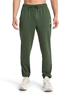 Reebok Men’s Velocity Pant, Standard Fit, 31” Inseam, Lightweight Stretch Air Weave Scuba Fabric, Duffel Bag, Small