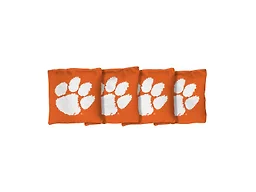 Escalade Sports FWD-ESC-COL-1139 College Team Cornhole Bags 4pk Clemson Tigers 