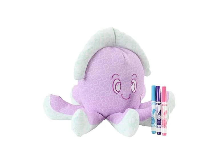 Animal Adventure Crayola Color Me Plush, Octopus