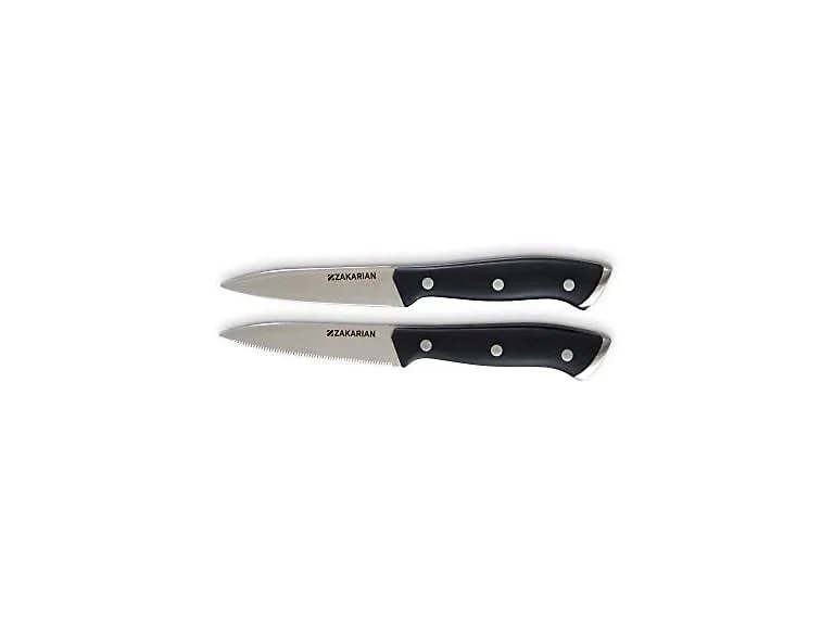 Zakarian by Dash 2 Pc Chef Grade German Steel Paring Knife Set