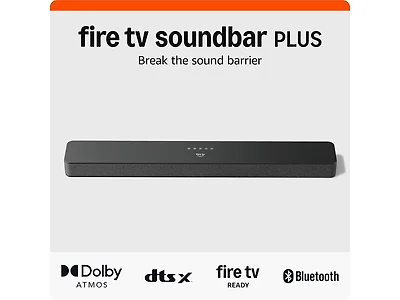Amazon Fire TV Soundbar Plus (Newest Model)