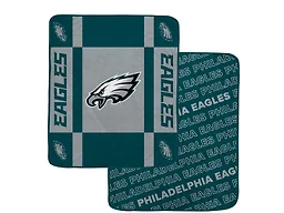 NFL Team Reversible Soft Blanket - Philadelphia Eagles