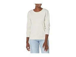 Amazon Essentials Women's Fleece Crewneck Long Sleeve Pullover Sweatshirt (Available in Plus Size), Oatmeal Heather, X-Small