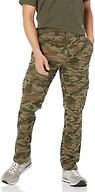 Amazon Essentials Men's Slim-Fit Stretch Cargo Pants with Tapered Leg, Green Camo, 28W x 28L