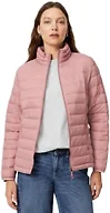 Amazon Essentials Women's Lightweight Long-Sleeve Water-Resistant Packable Puffer Jacket (Available in Plus Size), Dusty Rose, Large