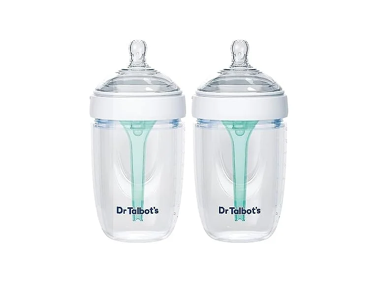Dr. Talbot's Silicone Anti-Colic Bottles - 8 oz - 2 Pack