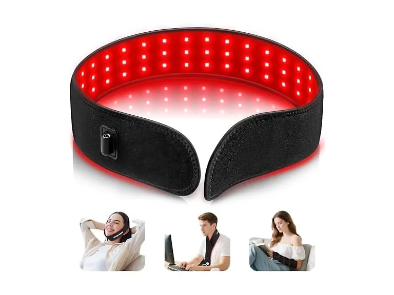 Viconor Red Light Therapy Belt for Body Wrap Black