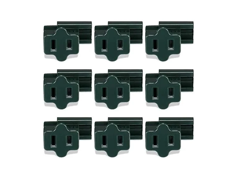 20 Pack Christmas Female Slip Plug