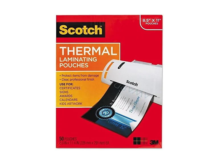 Mmmtp385450 Pouch Therml 3 Mil 50 Clr