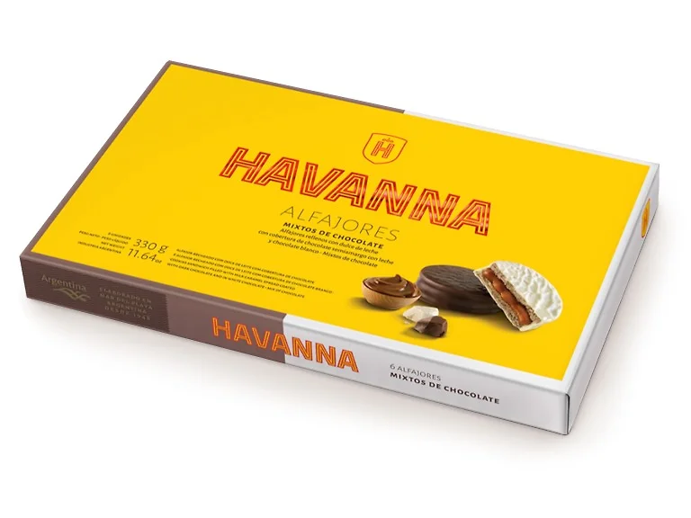 3 Pack Havanna Alfajores 6 piece Box