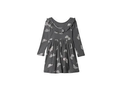 GAP Baby Girls Long Sleeve Ribbed Dress