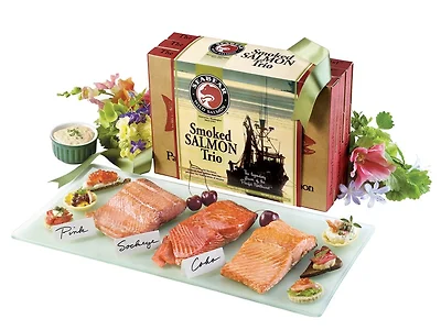 SeaBear Smoked Salmon Trio