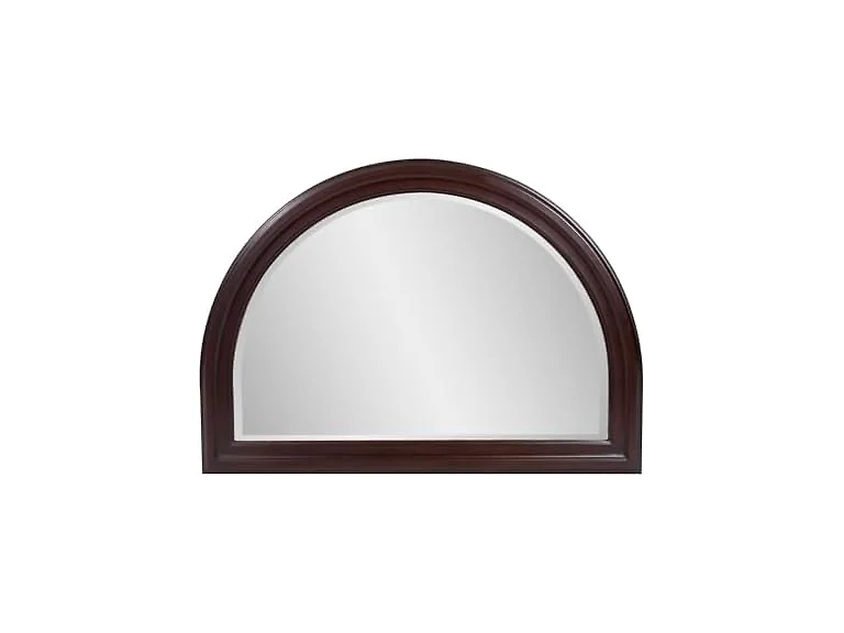 Howard Elliott Collection George Mirror, Warm Brown Lacquer Finish