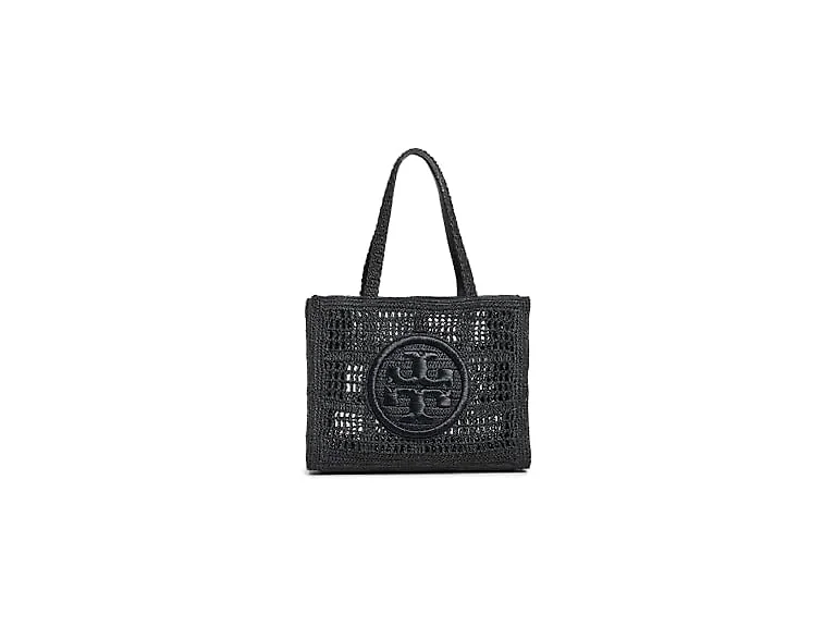 Tory Burch Ella Crocheted Small Tote
