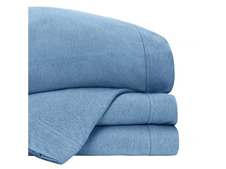 4-Piece Tencel Lyocell Jersey Sheet Queen Set