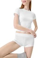florence by mills Women's Bright Side Bike Short, White, Large