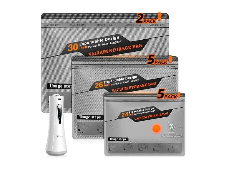 DANNARY Vacuum Storage Bags