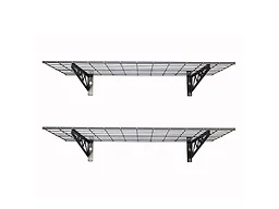 SR-WS1 18x48-W SafeRacks | Garage Wall Shelf Two-Pack 1