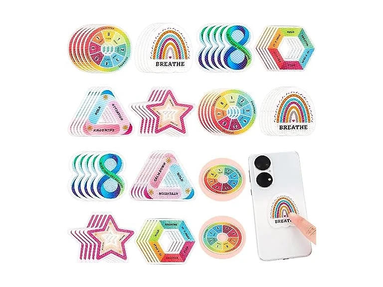 120 Pcs Anxiety Sensory Stickers