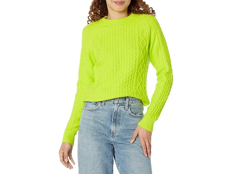 Amazon Essentials Women's Cable Knit Sweater