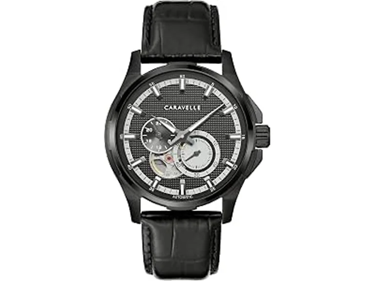 Caravelle by Bulova Men's Automatic Black Watch