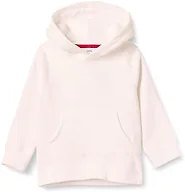 Amazon Essentials Boys' Fleece Pullover Hoodie Sweatshirts, White, Large