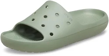 Crocs Classic V2 Unisex Slide Moss Size M5W7