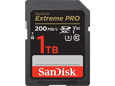 SanDisk 1TB Extreme PRO SDXC UHS-I Memory Card