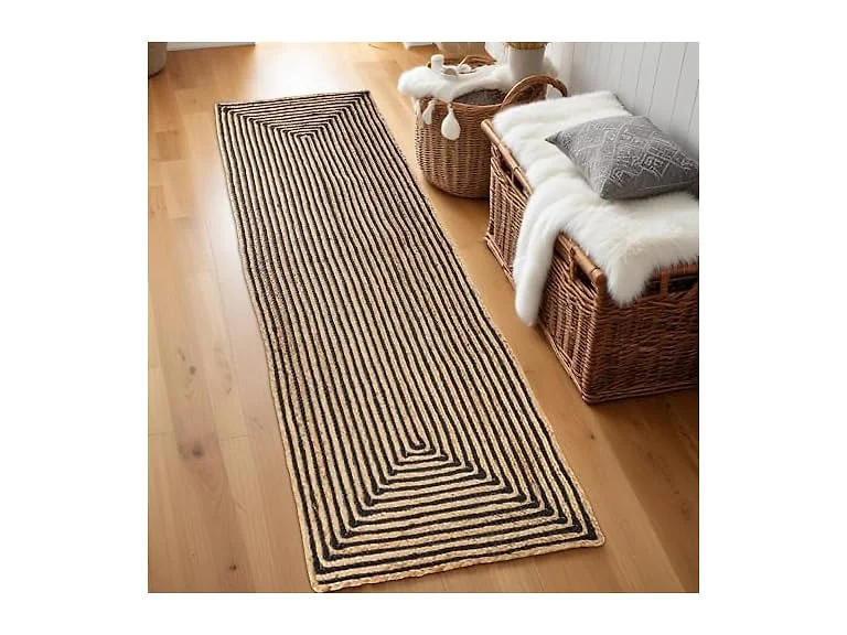Superior Braided Dyed Jute Handwoven Indoor Rug